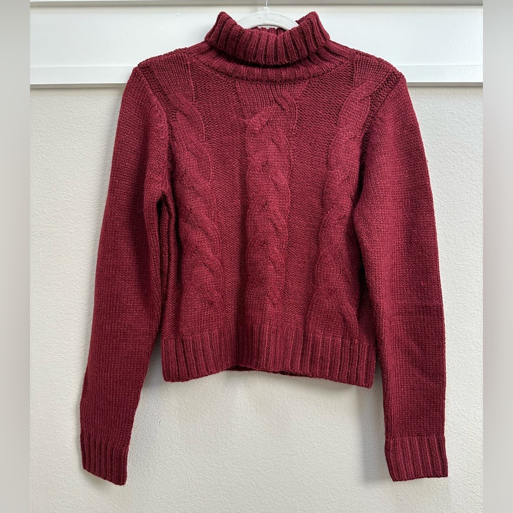Holiday Cozy Red Sweater